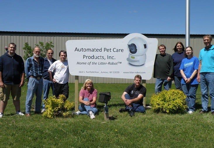 Photo of breaking ground on new Whisker facility