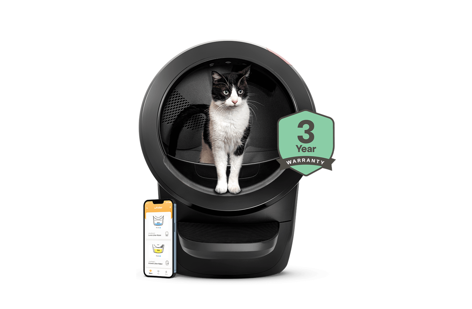 Litter-Robot 4 Coastal Credenza Bundle