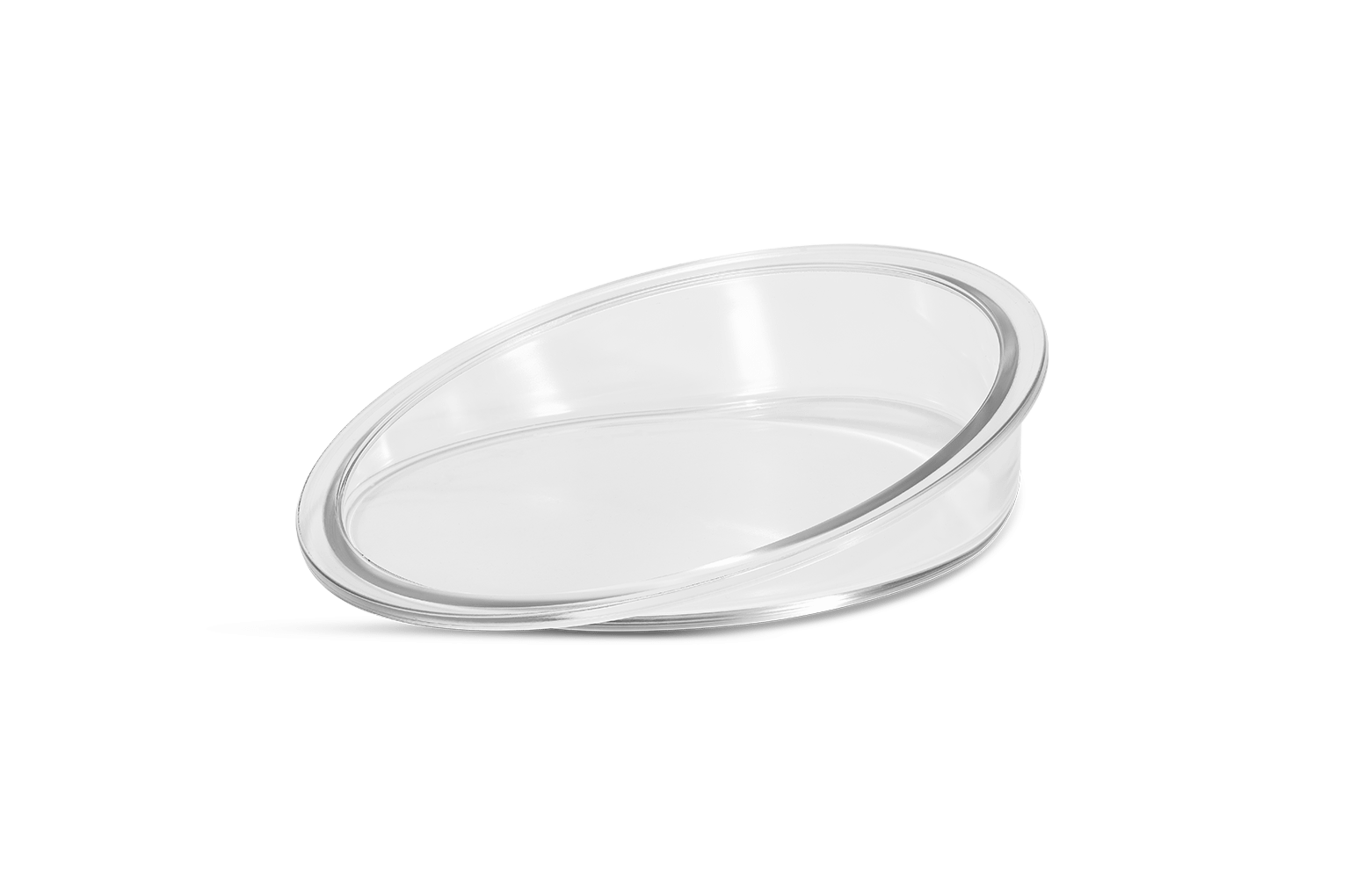 Glass feeder bowl