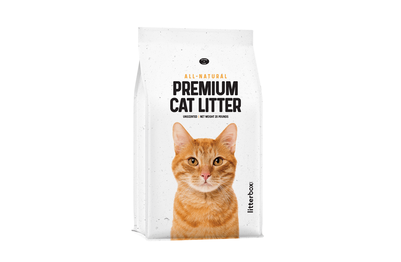 20 pound bag of premium cat litter