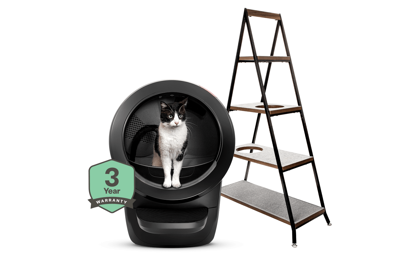 Litter-Robot 4 Cat Pyramid Bundle