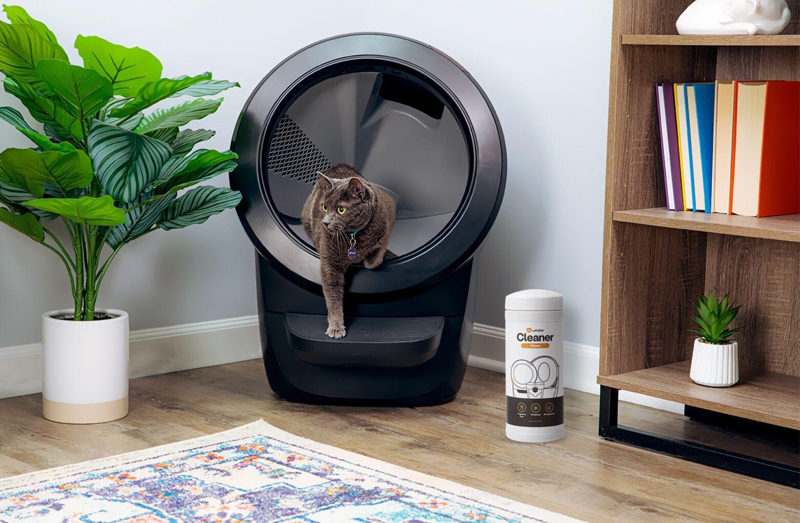 Cleaner Wipes by Whisker Pet Safe Litter Box Wipes