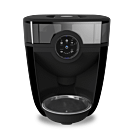 Feeder-Robot Black with Clear Hopper (no battery)