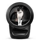 Litter-Robot 4 Black/Black with Step - Reconditioned