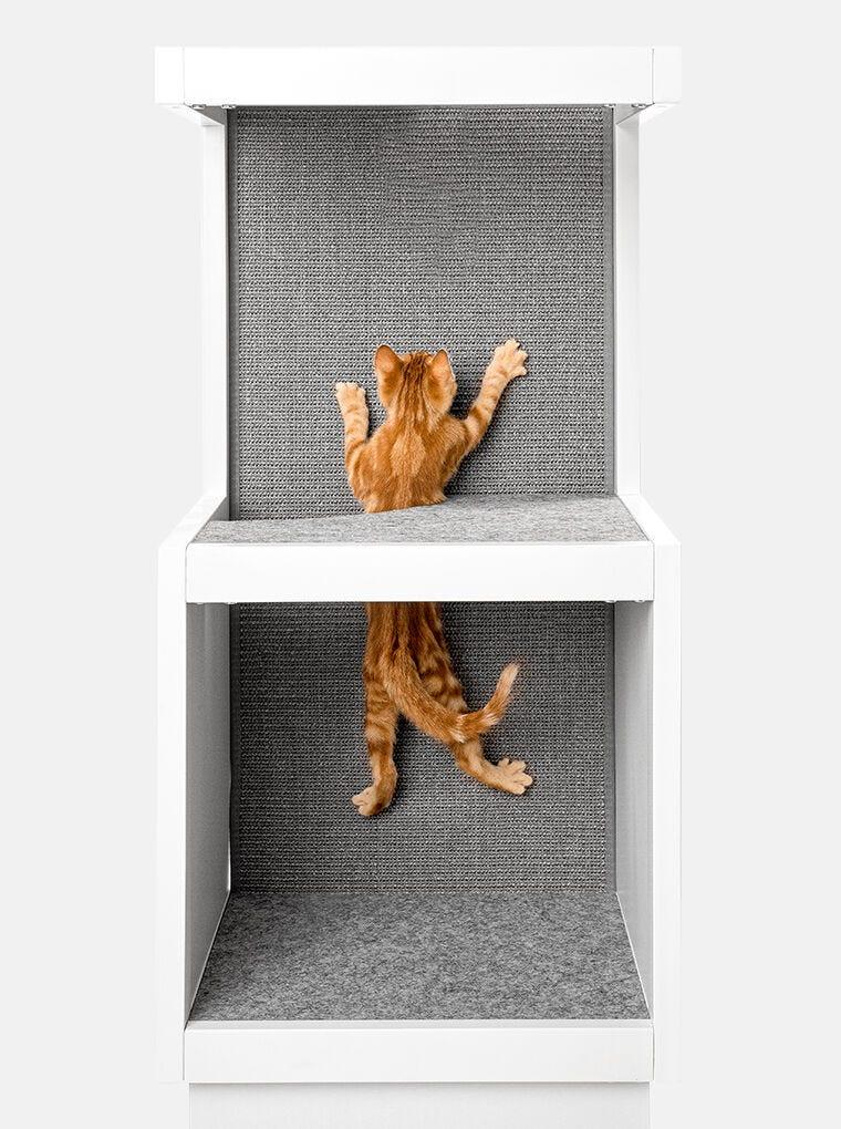 Modern Cat Tree Furniture Cat Tower Litter Robot