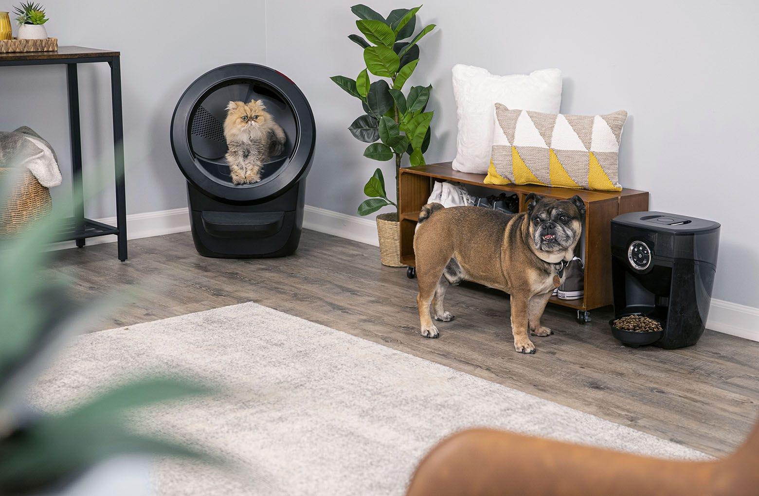 Litter Robot 4 Feeder Robot Connected Home Bundle