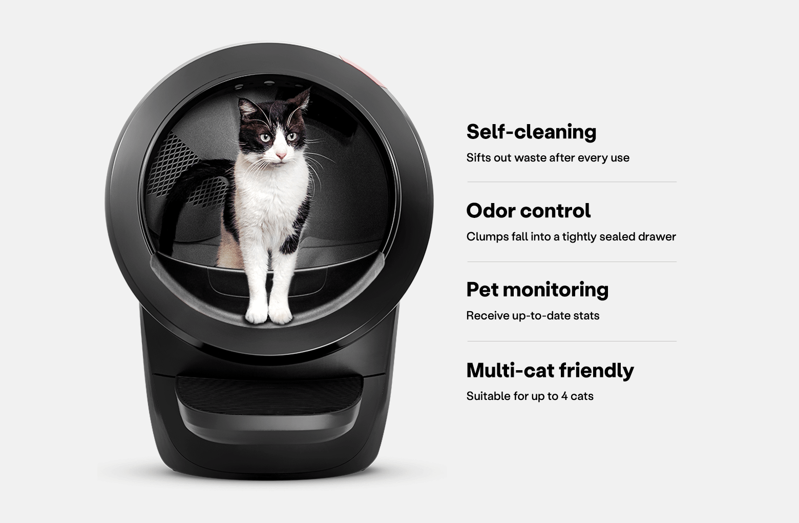 Litter robot litter box top