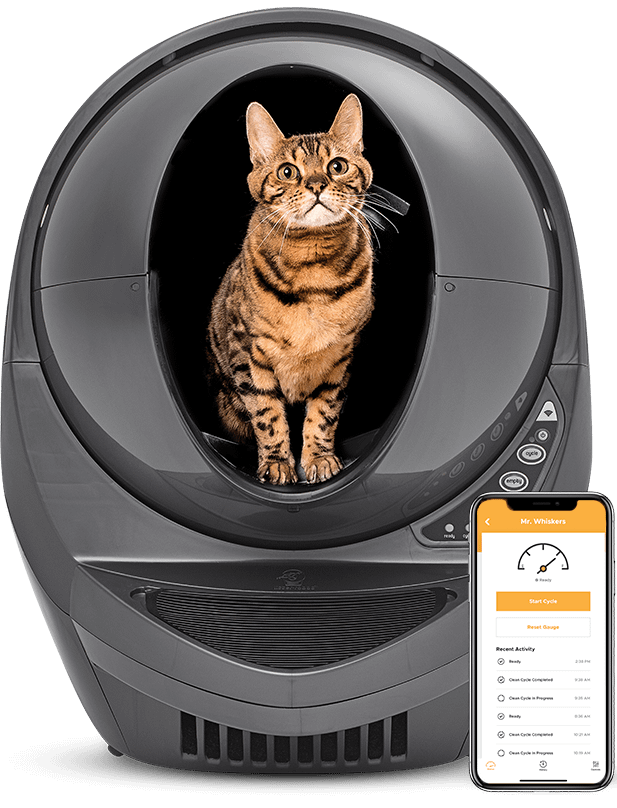 Robot open air litter box 2025