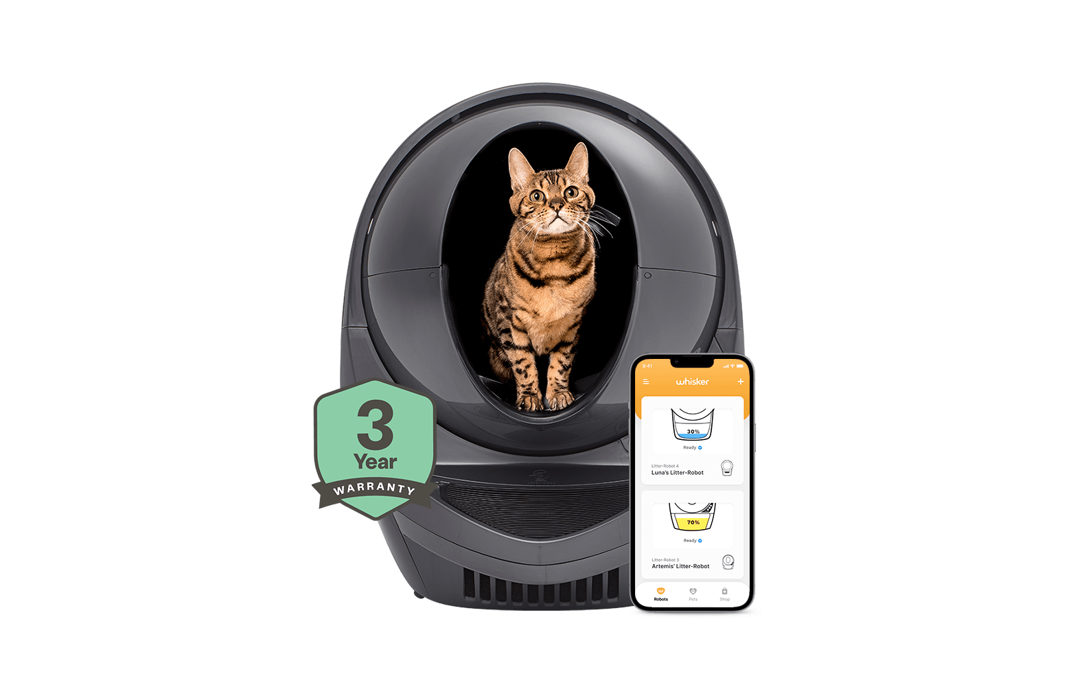 Litter-Robot 3 Connect Warranty Bundle