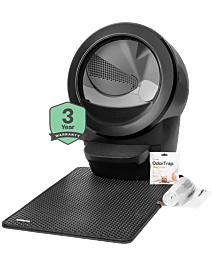 Litter-Robot 4 Basics Bundle in black