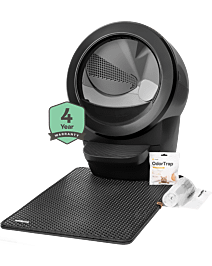 Litter-Robot 4 Basics Bundle in black