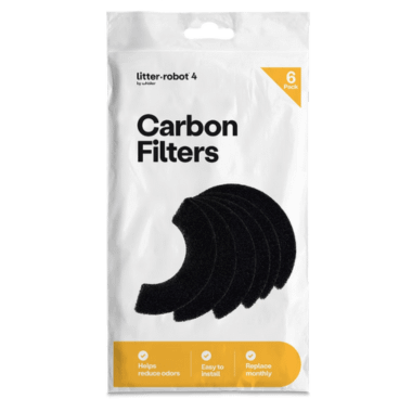 6-pack of Litter-Robot Carbon Filters
