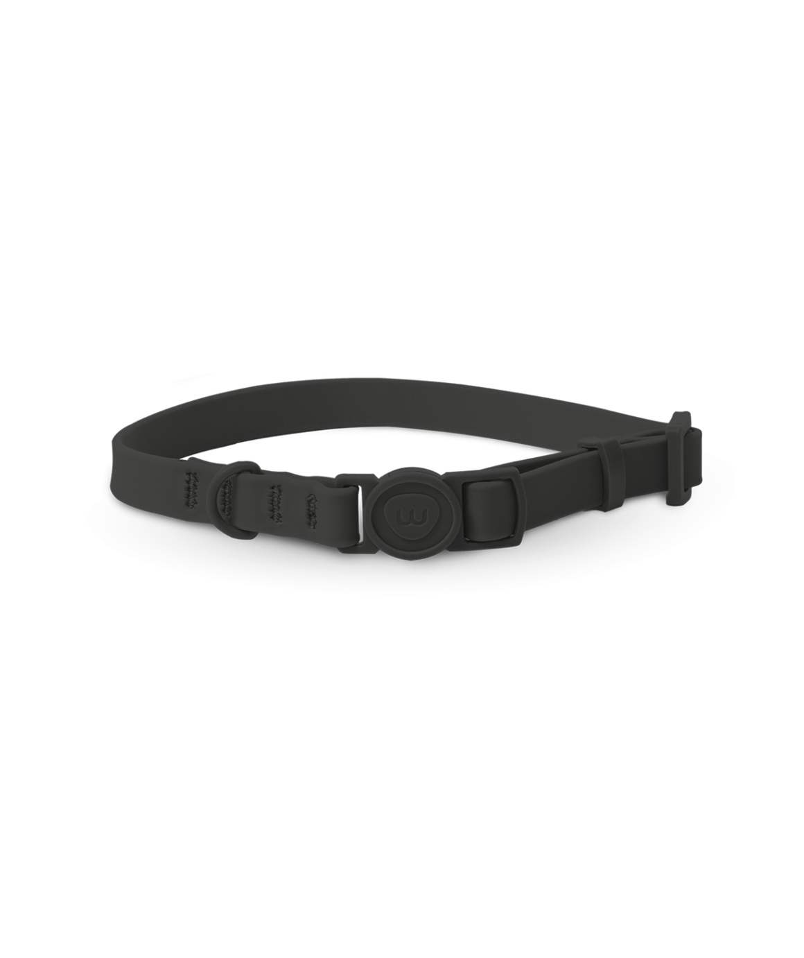 Whisker black cat collar