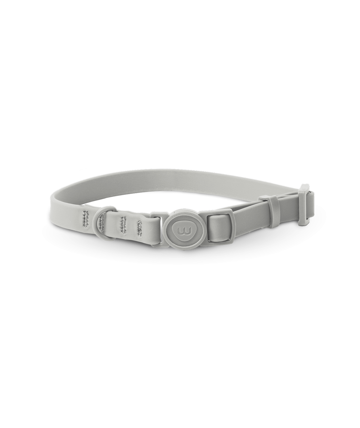 Whisker grey cat collar