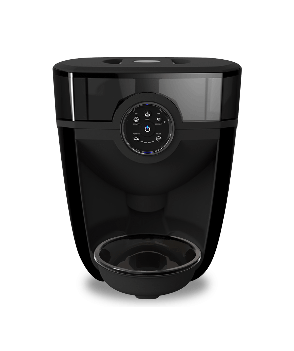 Whisker.com Feeder-Robot in black smoke