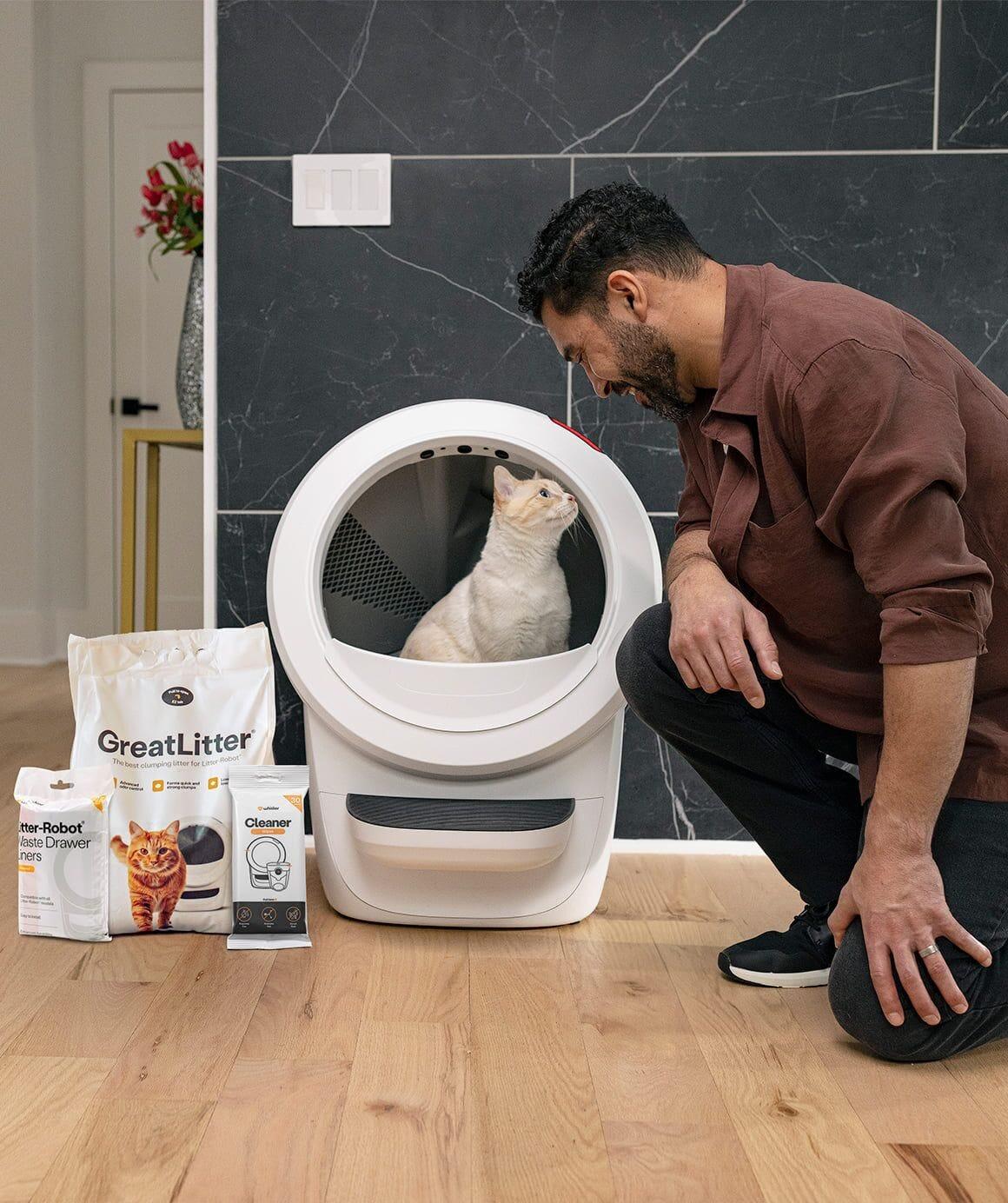 Litter Kit Litter-Robot Kickstart Kit | Litter, Filter, Liners, & More