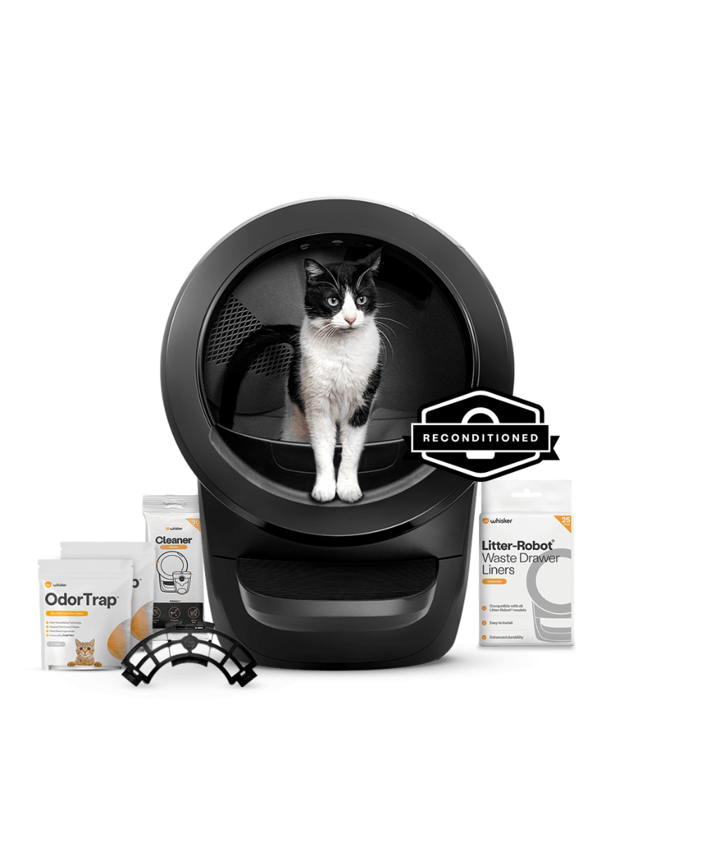 WCOM Litter-Robot 4 Reconditioned Bundle
