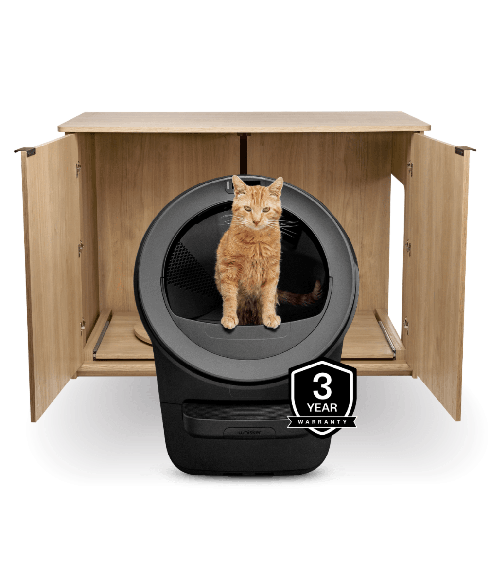 WCOM Litter-Robot 5 Credenza Bundle