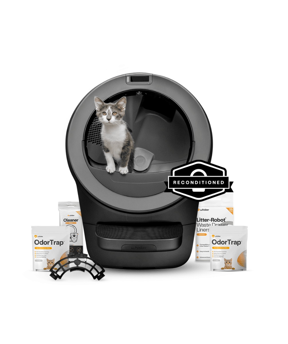 wcom Litter-Robot 5 Reconditioned Bundle