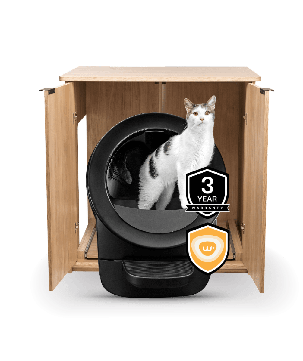 WCOM Litter-Robot EVO Cabinet Bundle stylish litter box furniture