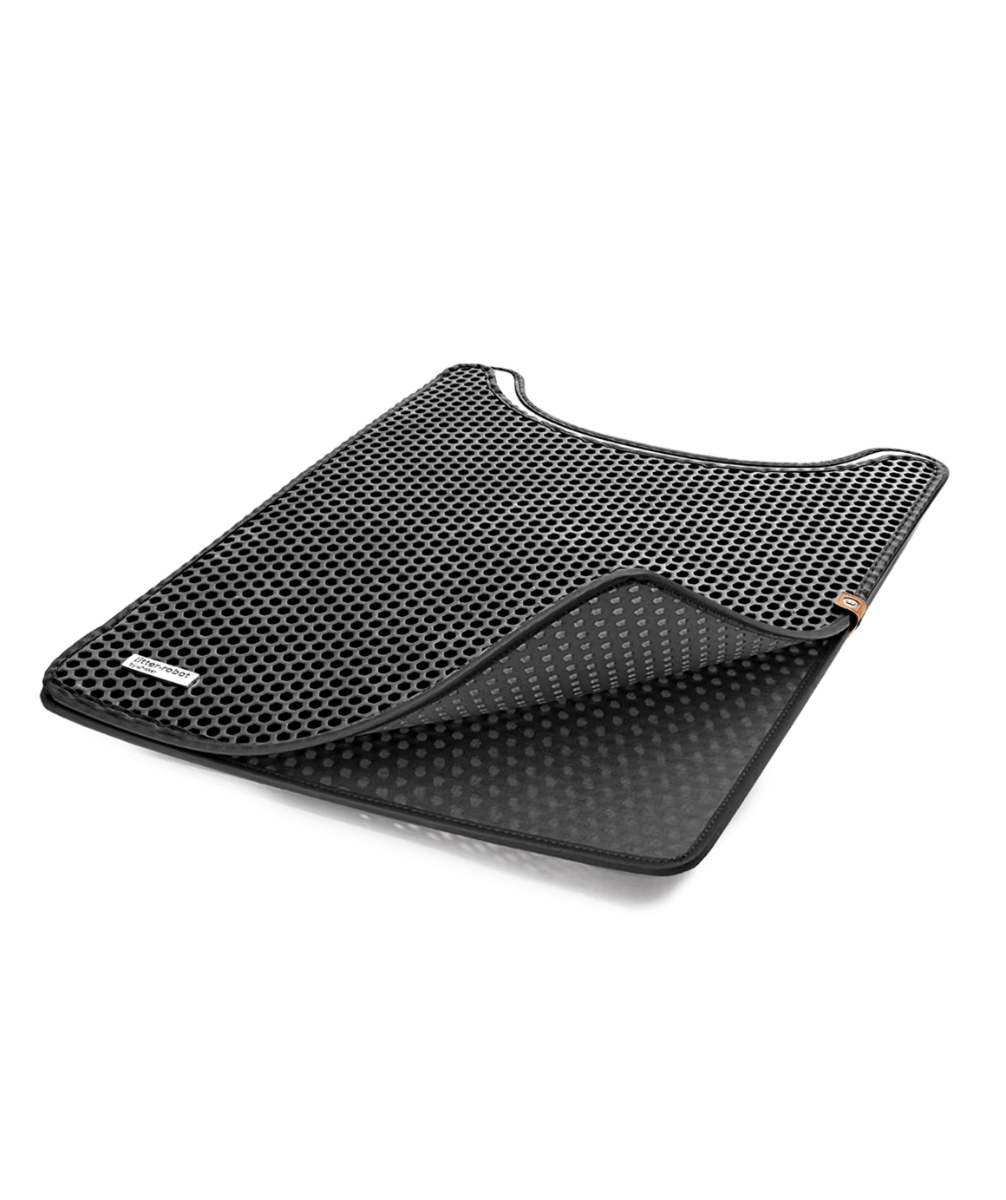 new wcom Litter-Robot LitterTrap Mat black