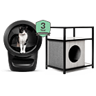Litter-Robot 4 with cat side table