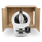 WCOM Litter-Robot 5 Pro Credenza Bundle stylish litter box furniture