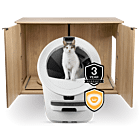 WCOM Litter-Robot 5 Pro Credenza Bundle stylish litter box furniture