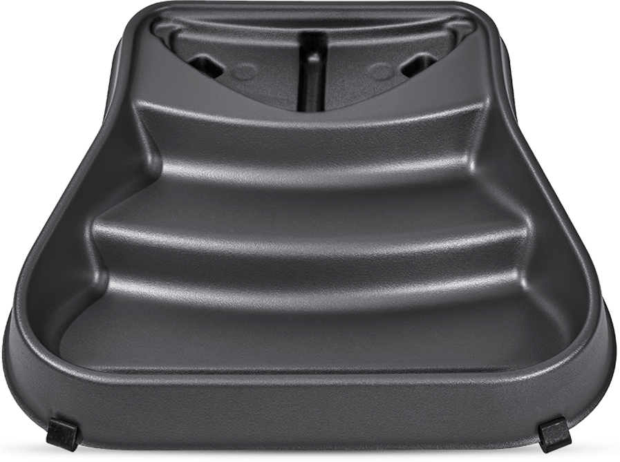 Litter-Robot 3 ramp in grey - no step mat