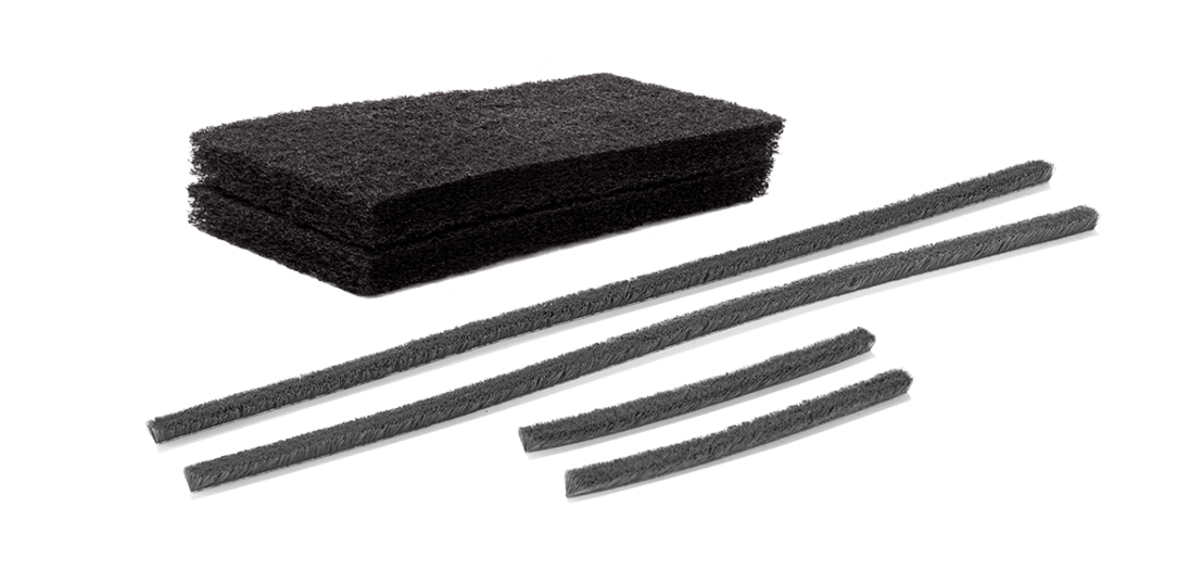 Carbon filters and seal strip kit