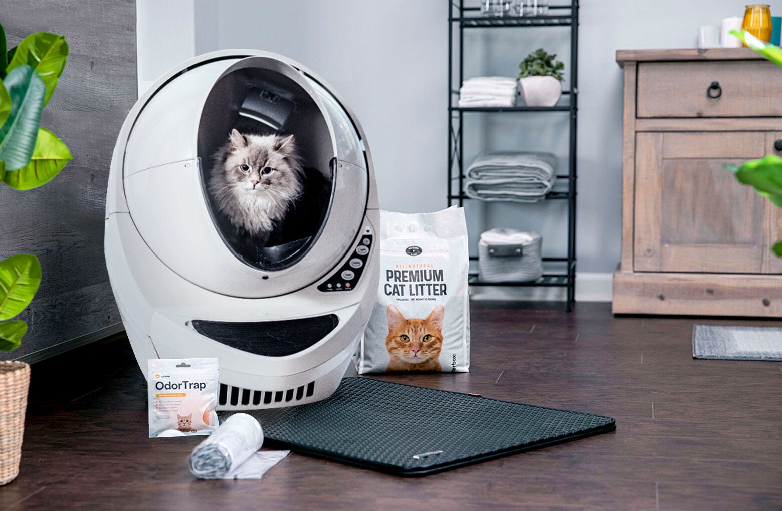Litter-Robot Connect Starter Bundle Litter Box Accessories