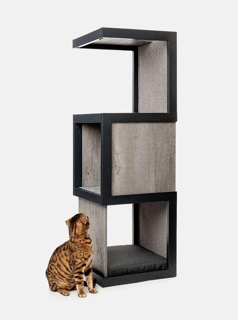 Modern Cat Tree Furniture Cat Tower Litter Robot