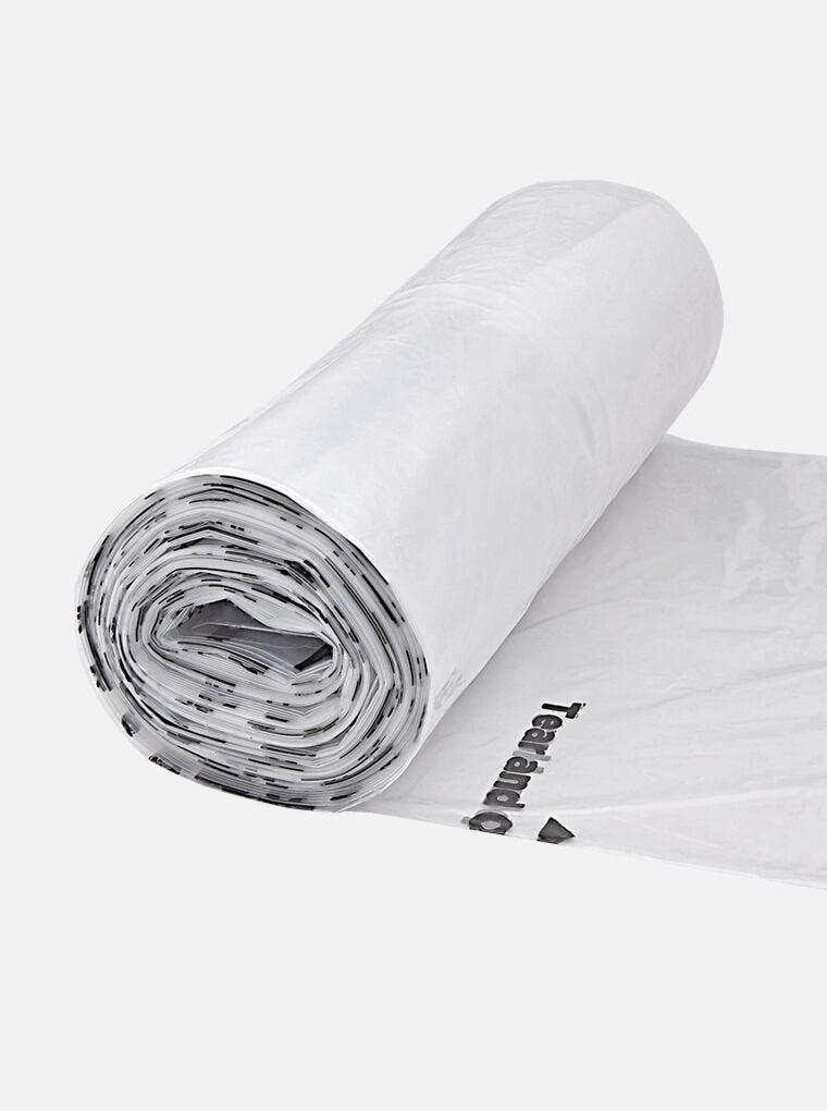 Waste drawer liner roll - side view