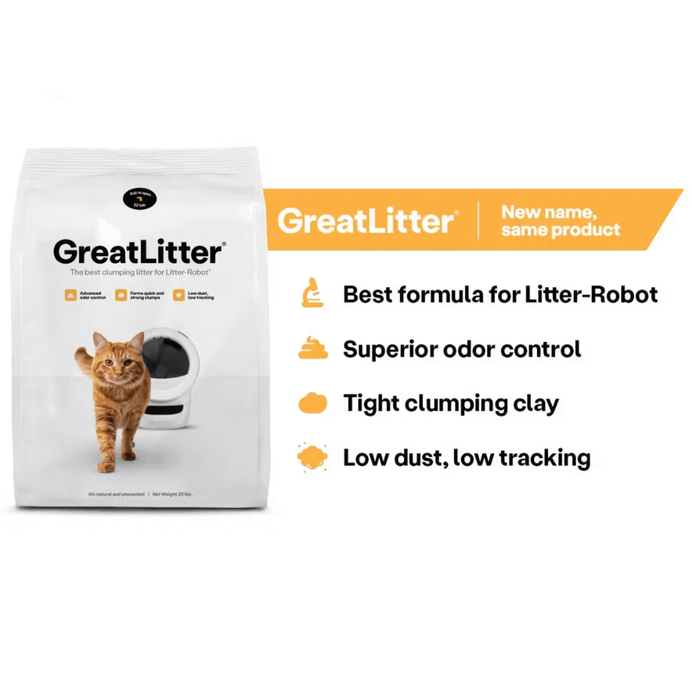 Litterbox Premium Cat Litter 20lb All Natural Clumping Cat Litter