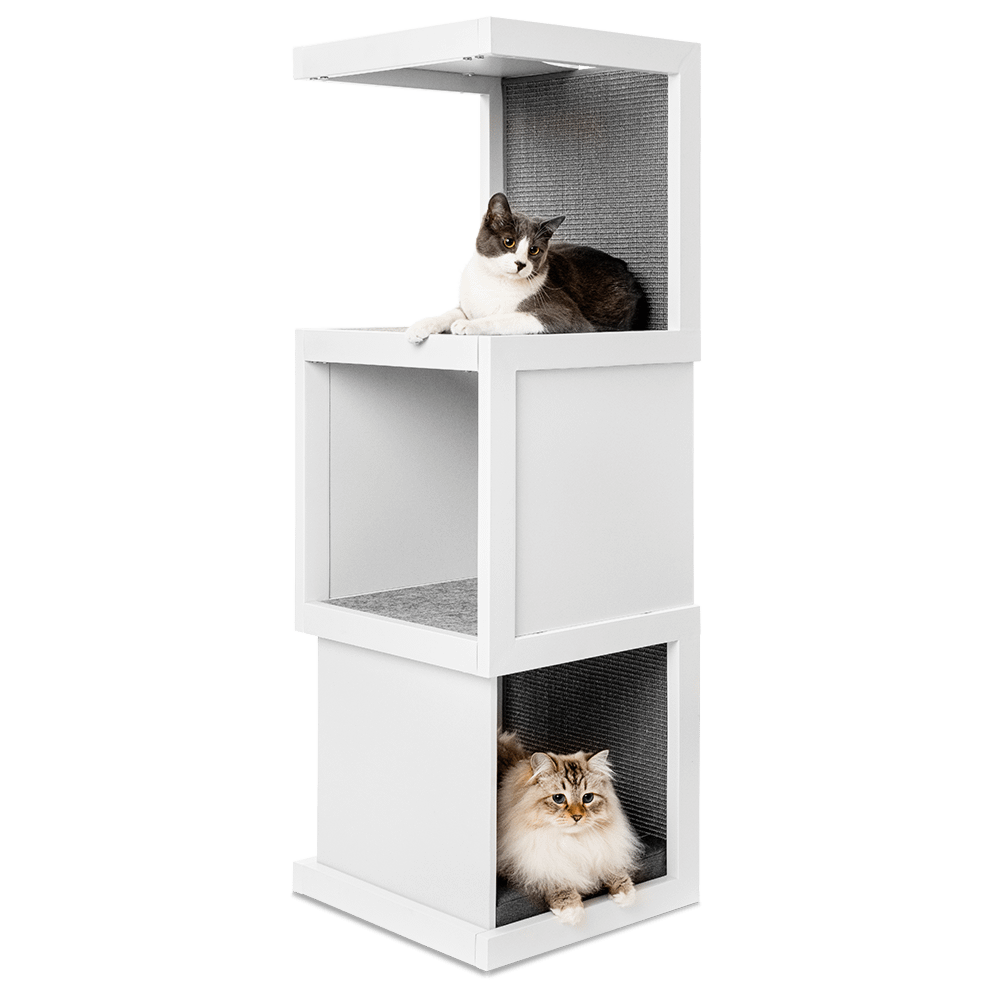 Cat Tower Modern Cat Tree Litterbox Litterbox