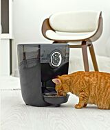 Glass Bowl on black Feeder-Robot automatic pet feeder thumbnail