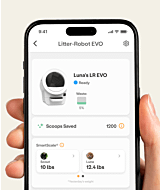 Litter-Robot EVO in Whisker app thumbnail