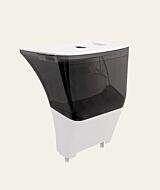 wcom LitterHopper accessory in white with black hopper thumbnail