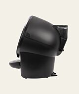 wcom Litter-Robot self cleaning litter box in black with black LitterHopper automatic litter dispenser thumbnail