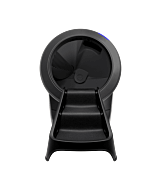 black Litter-Robot 4 with black ramp thumbnail