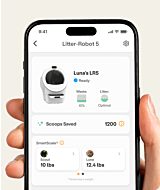 Litter-Robot 5 Whisker app screen thumbnail