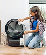 Whisker.com woman using Whisker Cleaner Wipes on Litter-Robot 4 thumbnail