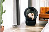 Cat Exiting a Black Litter-Robot 4 Automatic Litter Box Thumbnail