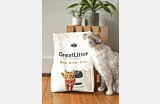 LRC white cat with bag of best litter for Litter-Robot Thumbnail