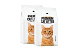 Two 20 pound bags of premium cat litter Thumbnail