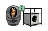 Litter-Robot 3 Connect Cat Side Table Bundle Thumbnail