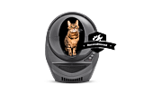 bengal cat inside grey Litter-Robot 3 Connect reconditioned Thumbnail