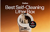 LRC Litter-Robot 5 Pro 2026 Forbes Vetted Best Product Award Winner Thumbnail