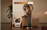 human height comparison with Litter-Robot EVO height Thumbnail