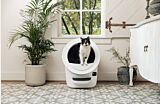 Litter-Robot.com Litter-Robot EVO in white - tuxedo cat Thumbnail